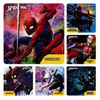 525-6739  Spider-Man Multiverse Stickers, 100/Roll, PS792 product image