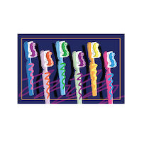3310249 Assortment Toothbrushes 4-UP Cards, 200/Box, RC1437