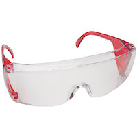 End-Fod Eyewear, Clear Lens, Red Frame, 1/Pk, 3556R - End-Fod Eyewear, Clear Lens, Red Frame, 1/Pk, 3556R - Image 1