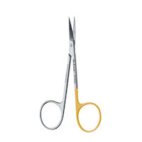 5021459 Scissors #18, Iris Curved/Delicate, Super-Cut, 1 Serrated, 4 ½", S18SC