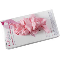 3051169 Pink Ribbon Latex PF Gloves Medium, 100/Box, 43224