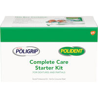 0074079 Polident Complete Care Starter Kit, 12/Cs., 116152