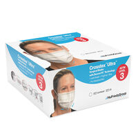 Ultra Sensitive FogFree Earloop, with Shield, White, 25/Box, GCPWSSF thumbnail 2