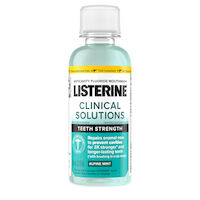 5256279 Listerine Clinical Solutions Teeth Strength 5256279, Alpine Mint, Bottle, 95mL, 35276