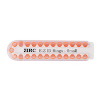 9906279 E-Z ID Ring Systems and Refills Small Refill Rings, Vibrant Orange, 25/Pkg., 70Z100Q