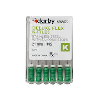 5255579 Darby Deluxe Flex K Files #35, 21mm, 6/Pkg