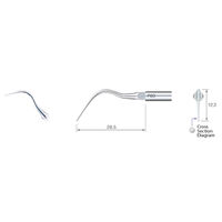 9543289 Varios Perio Root Planing Tips P20, Z217420