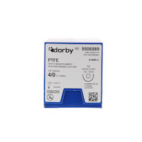 9506989 PTFE Sutures  1/2 TF 4/0 18", 12/Box