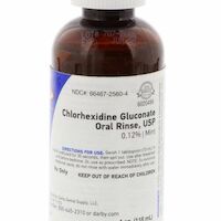 6020499 Chlorhexidine Gluconate Mint, Oral Rinse, 4 oz.