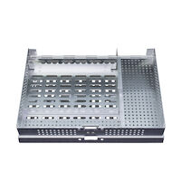 8900499 Fliptop Cassettes E-Style 15 Instrument Fixed Rack Large, Utility Area, T015E-F