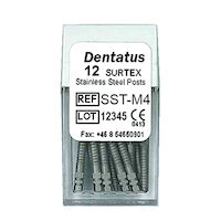 Surtex Posts Stainless Steel Size 1.5 mm Parallel Sided & Tapered End 12/Bx thumbnail 2