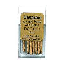 9519699 Surtex Gold Plated Post Refills X-Long, XL-3, 14.2 mm, 12/Pkg., RST-EL3